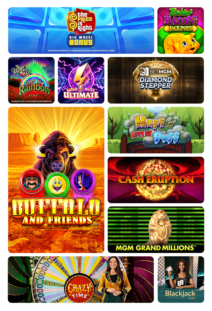 Casino games banner